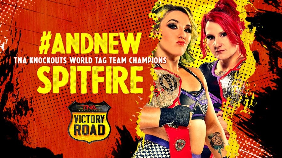 Spitfire Captures Knockouts Tag-Team Titles, The Malisha Break Up At TNA Victory Road 2024