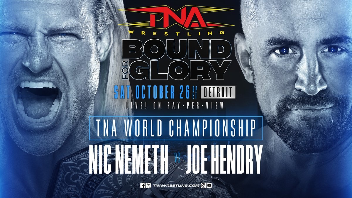 Nic Nemeth To Defend TNA World Title Against Joe Hendry At Bound For Glory 2024