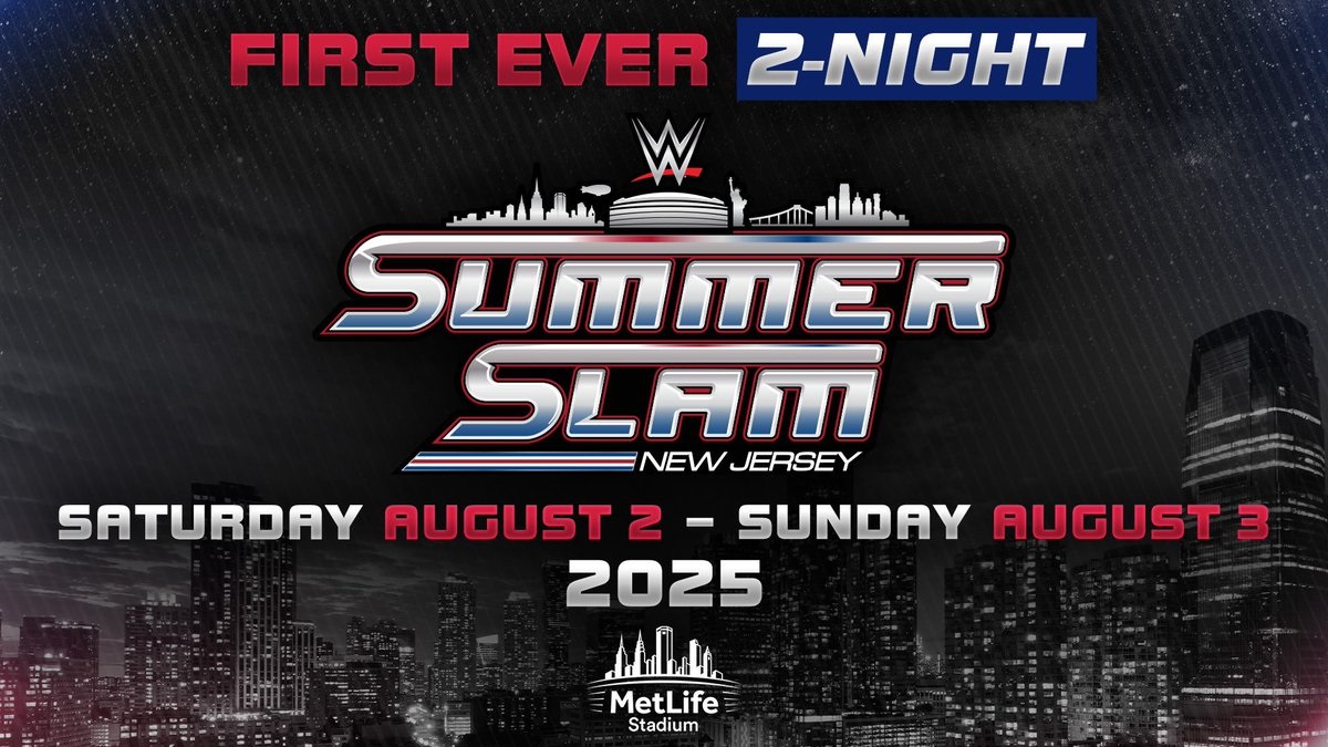 First-Ever Two-Night WWE SummerSlam PLE Set For August Of 2025, Paul ...