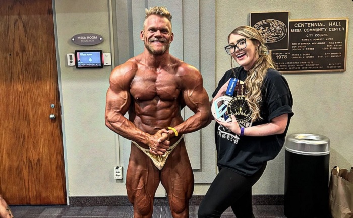 Hammerstone Wins Double First Place In Superheavyweight Bodybuilding Competition