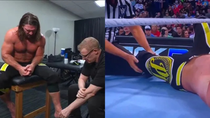 Jackie Redmond Announces AJ Styles Suffered “Mid Foot Ligament Sprain” During 10/4 WWE SmackDown