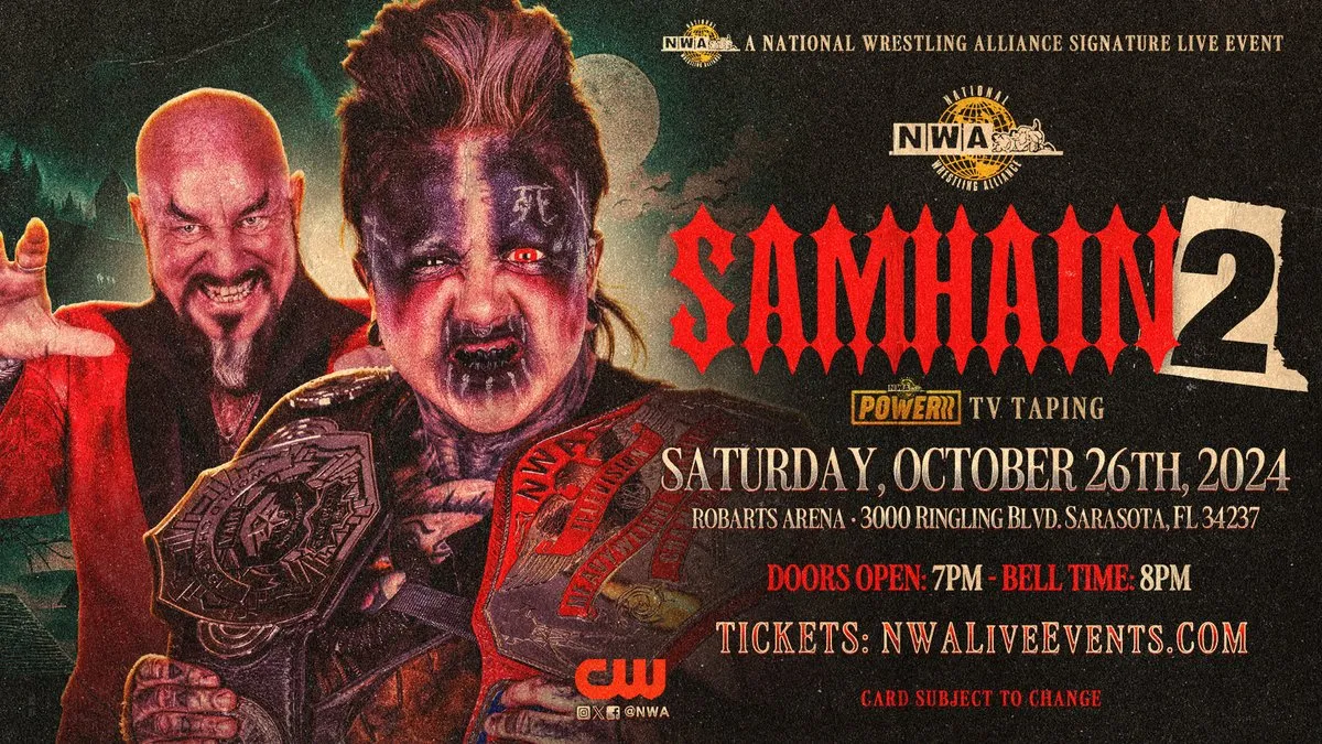 The NWA Samhain 2 Event Forced To Move Locations Due To Hurricane Milton