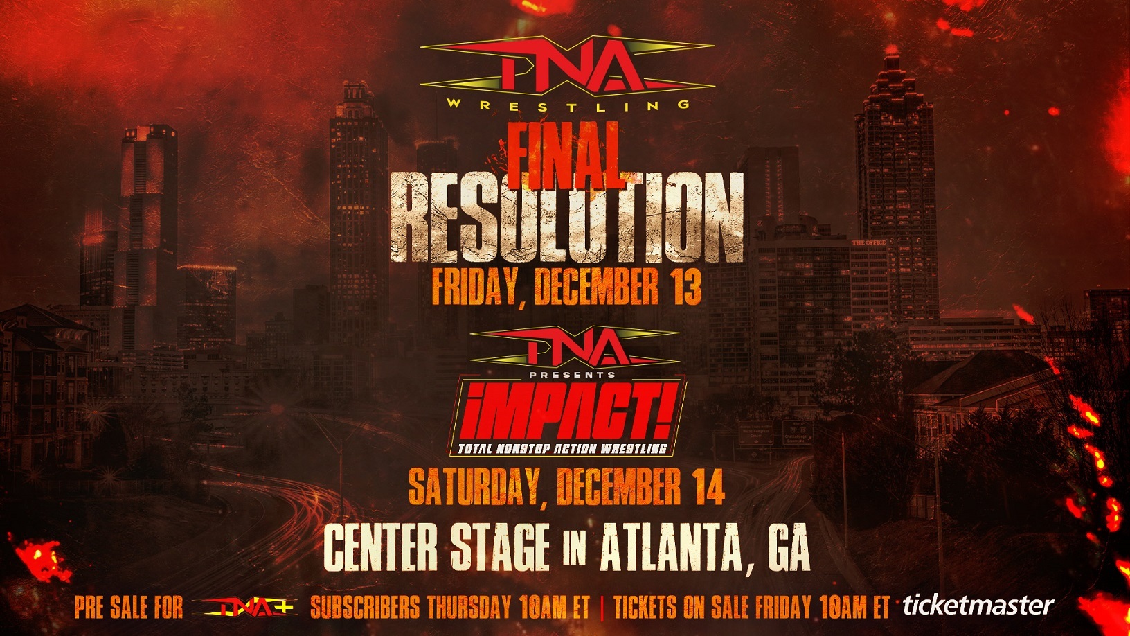 Holiday Toy & Food Drive Announced For TNA Final Resolution & iMPACT Taping In Atlanta