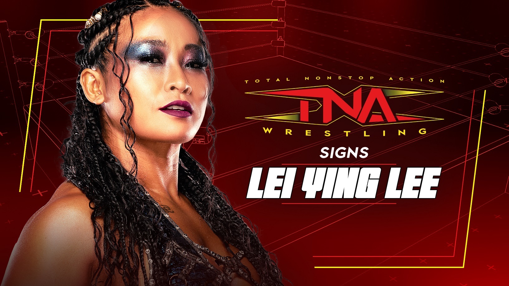 Léi Yǐng Lee Officially Signs With TNA Wrestling