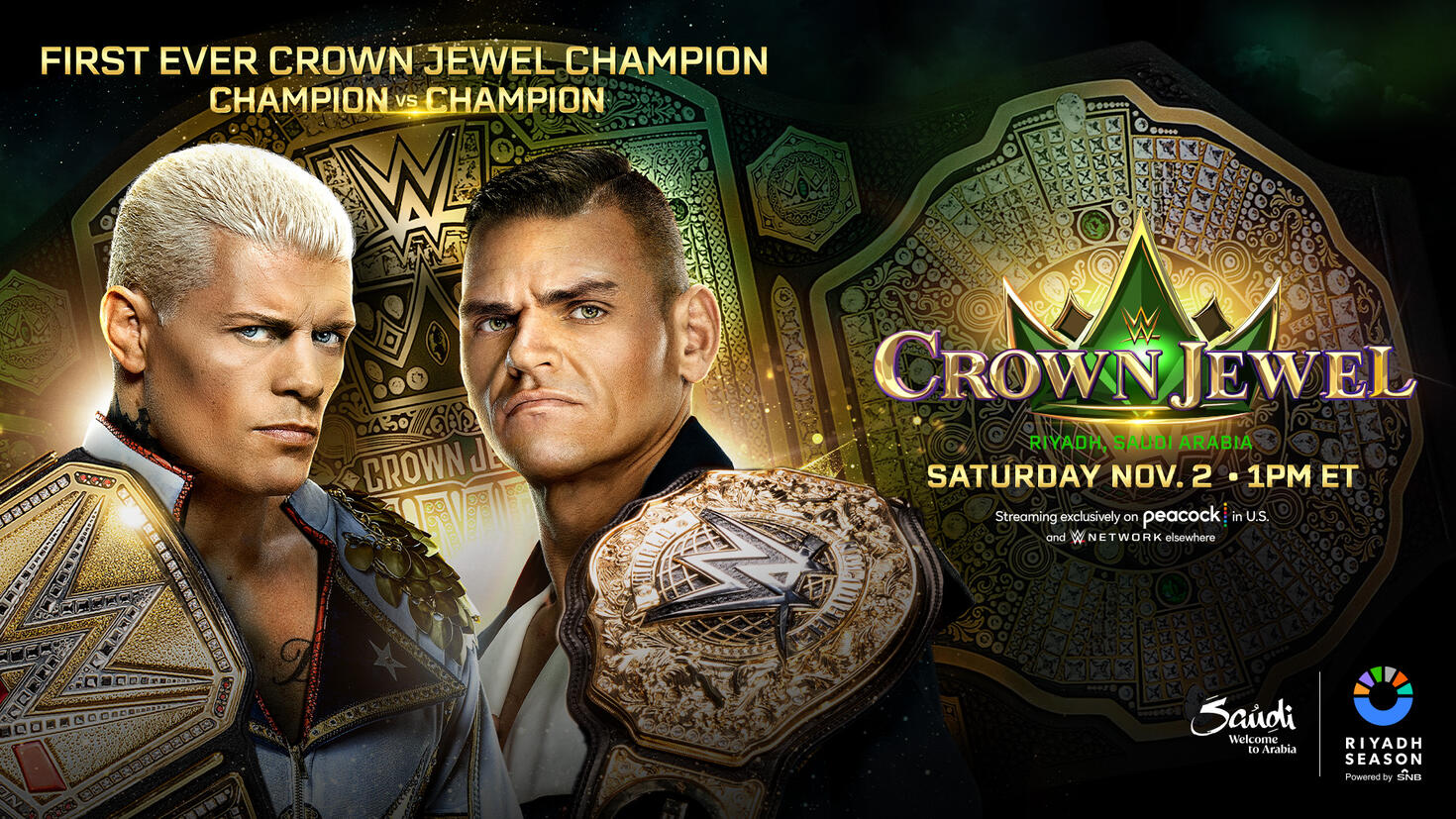 WWE Crown Jewel Preview For Today's Premium Live Event In Riyadh, Saudi