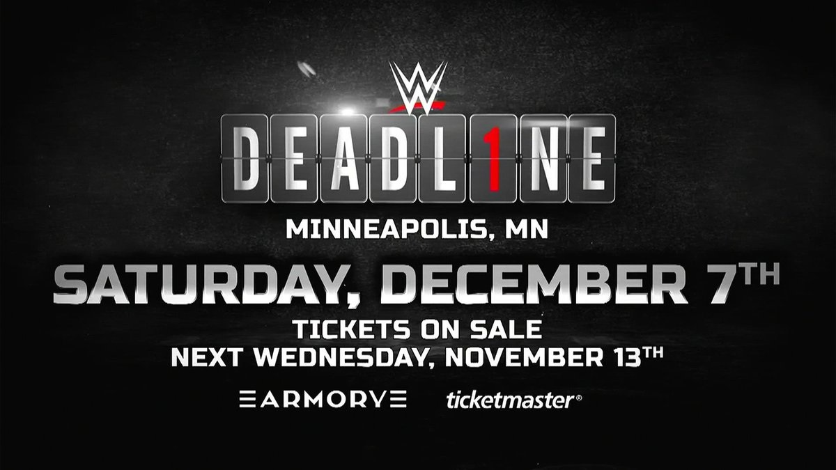 More Details On WWE NXT Deadline 2024 On December 7