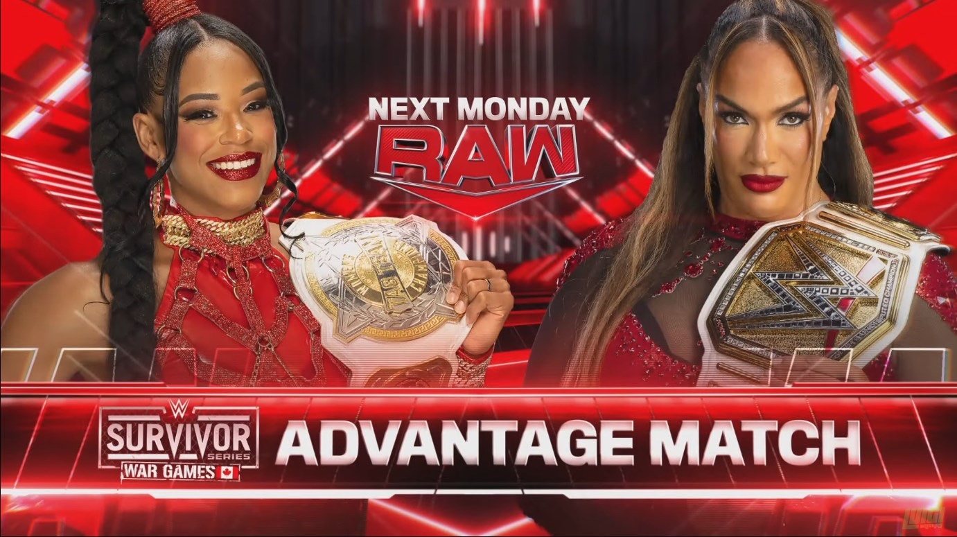 Survivor Series Women’s WarGames Advantage Match Announced For WWE Raw On November 25