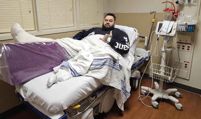 Bronson Reed Comments After Undergoing Successful Foot Surgery