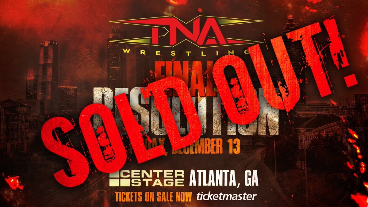 TNA Wrestling Announces Sellout For Final Resolution 2024 On December 13