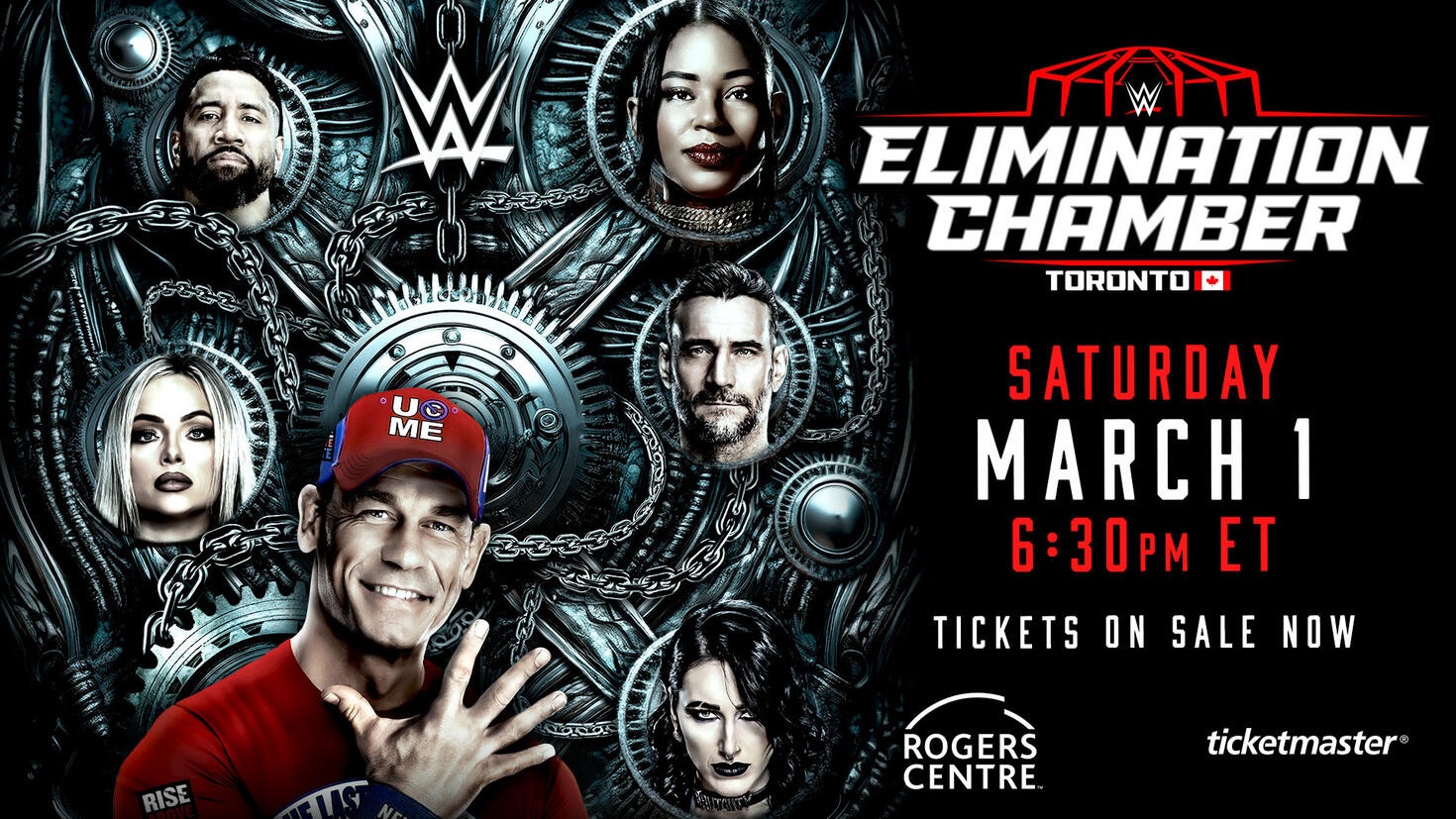 WWE Elimination Chamber Toronto Ticket OnSale Date For March 1