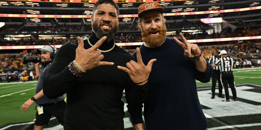 Top WWE Superstars Attend Big 12 Championship Game, HBK Approves Of Tucker Kraft’s Kip Up